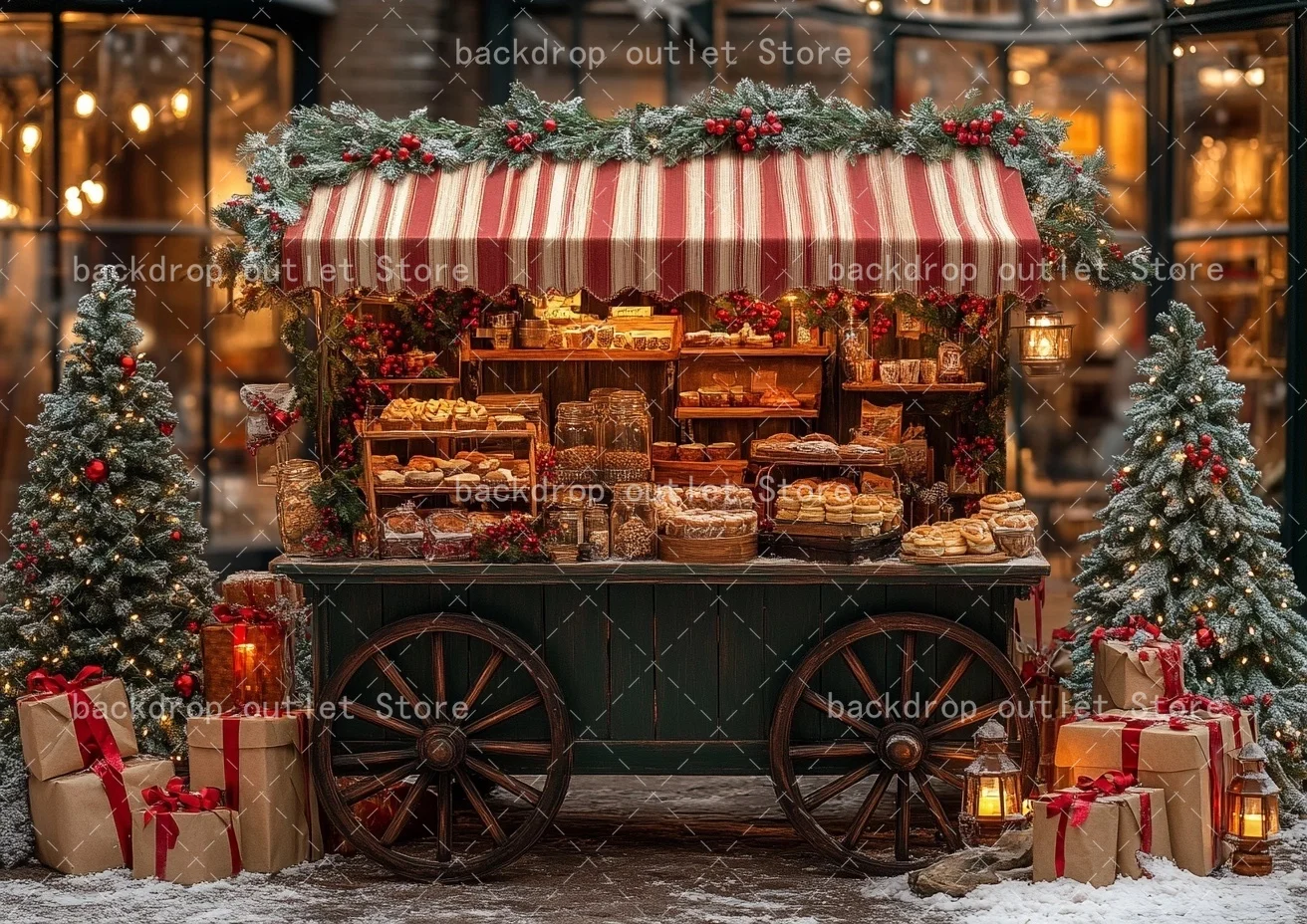 Fondo Fotográfico Navideño Meh - Kids Outdoor Xmas Gifts reseña y precio