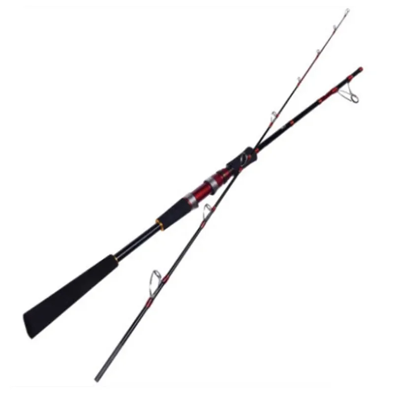 

Top quality 270S fishing boat rod 2 Sections Carbon fiber Saltwater fishing spinning-rods hand fishing rods