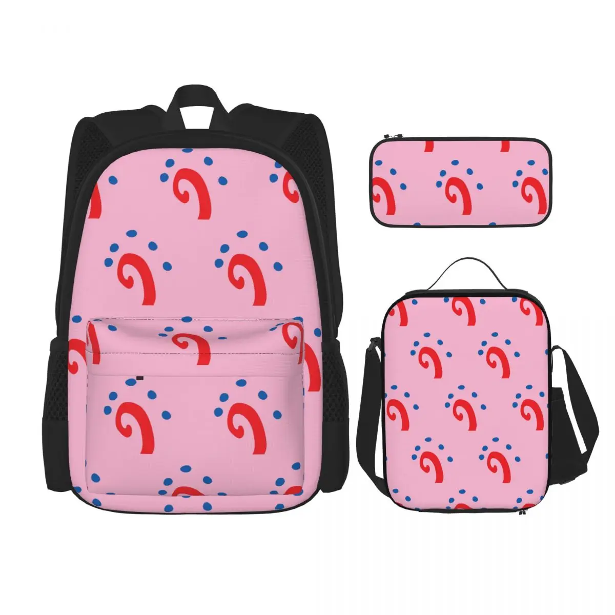 

Gary The Snail Backpacks Boys Girls Bookbag Children School Bags Kids Rucksack Lunch Bag Pen Bag Three-Piece Set