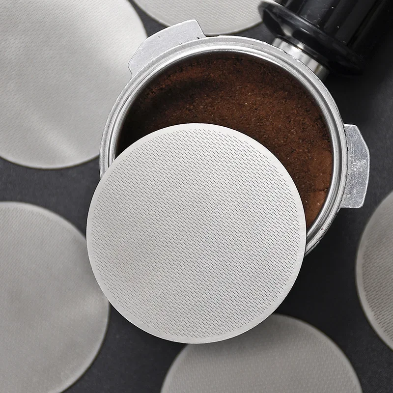 51.5/53.5/58.5mm Super Thinner Coffee Puck Screen Filter Water Mesh For Coffee Machine Expresso Portafilter Barista Tools