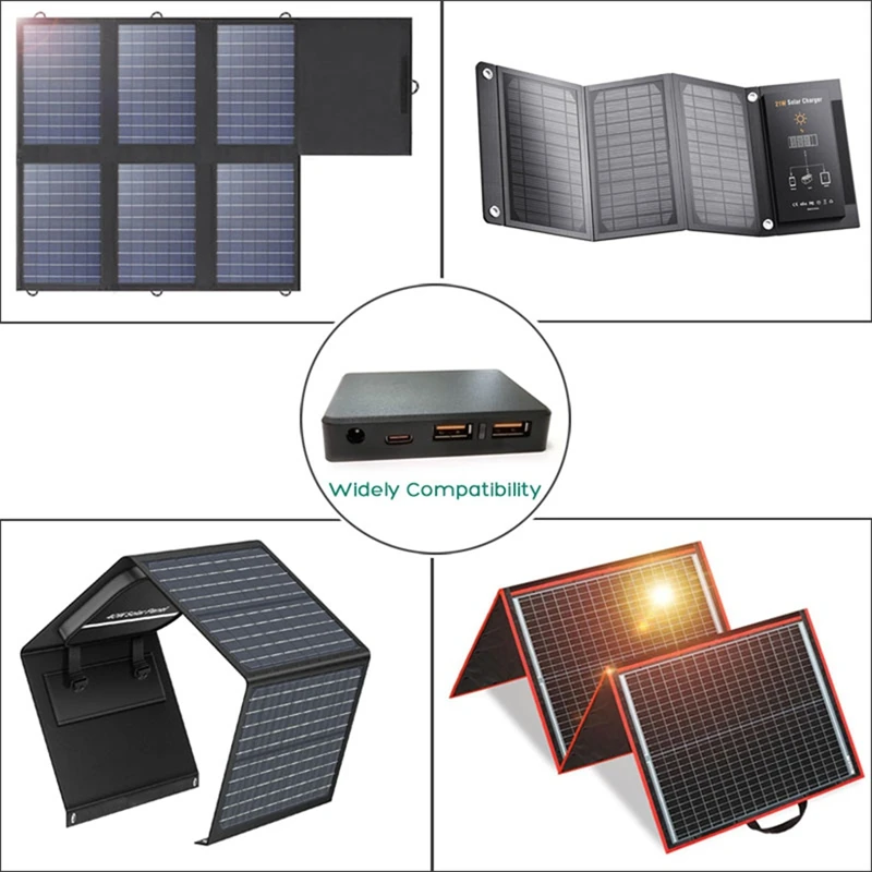 MAKE-Solar Controller Regulator Spanningsstabilisator Omvormer QC 2.0 3.0 Snel opladen Type-C PD DC-uitgang Zonnelader