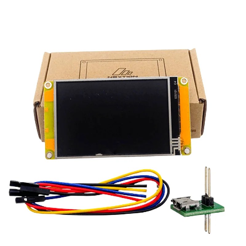 Nextion 디스커버리 시리즈 HMI LCD 저항성 터치 디스플레이 모듈, 무료 시뮬레이터 디버그 지지대 할당 오퍼레이터, NX3224F024