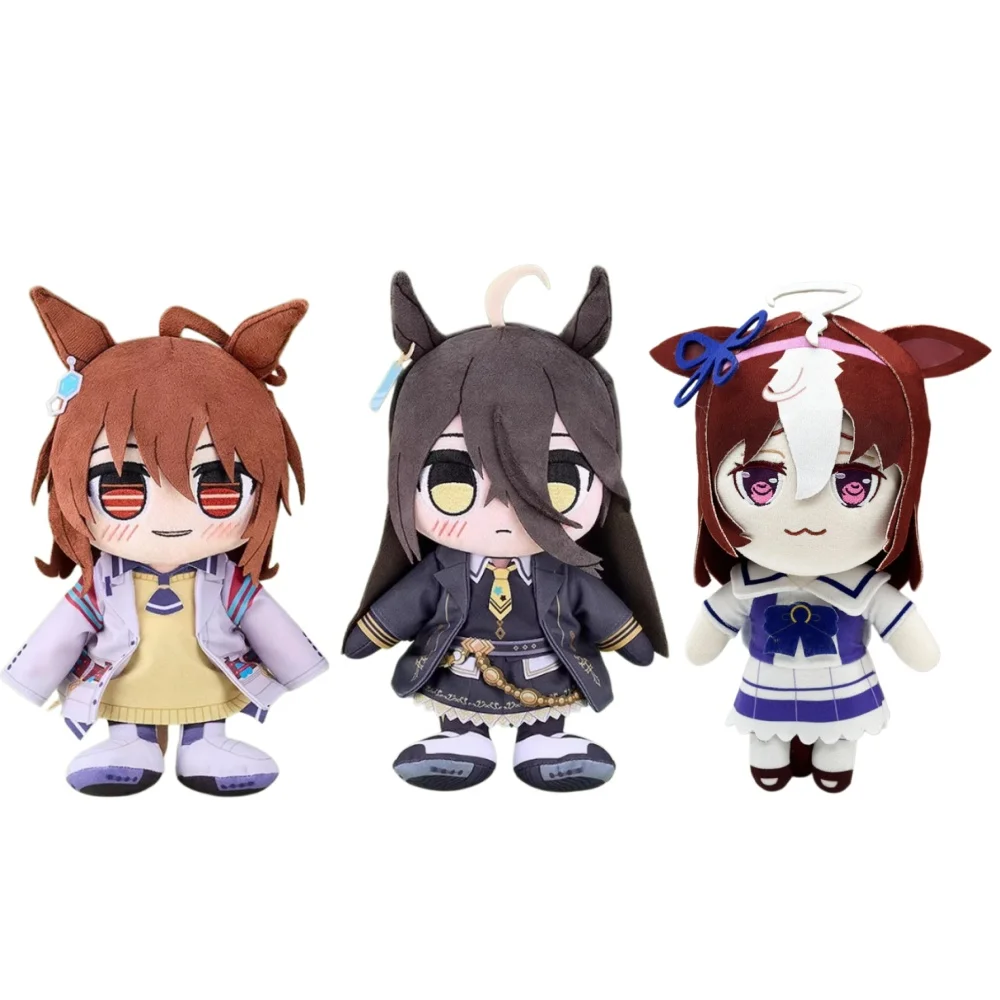 

Новая плюшевая кукла Uma Musume Pretty Derby, 27 см, милая аниме-игрушка, подарок на день рождения или Рождество