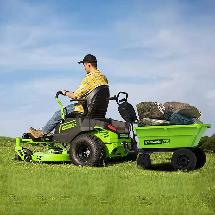 Electric Lawn Mower Ride On Lawn Mower Electric Zero Turn Riding Lawn Mower