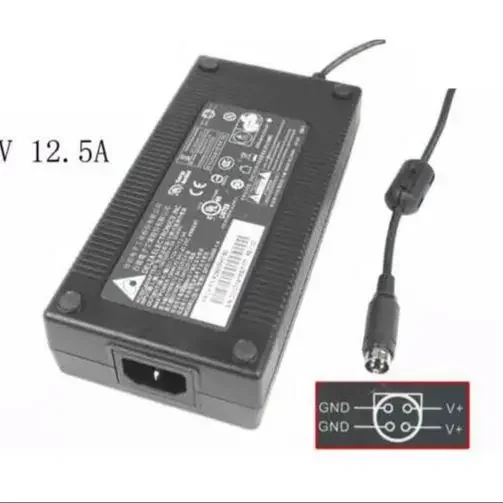 Delta Electronics DPS-150NB-1 A, 12V 12.5A, 4-Pin Din, IEC C14 Power Adapter