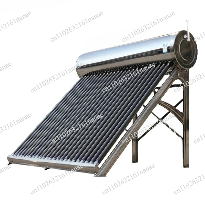 Photoelectric dual-purpose stainless steel vacuum tube solar water heater | integrated roof hot water tank