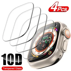 Película de vidrio templado para Apple Watch Ultra 2, Protector de pantalla HD Hello Watch 3 Plus, 49mm, HK8 Ultra Max H11 H12