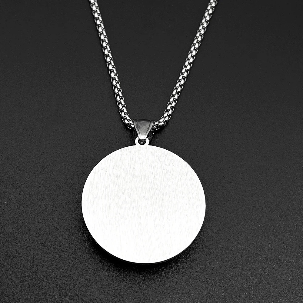 Poland Flag First To Fight Eagle Glass Pendant Necklaces for Women Men Gold Silver Color Stainless Steel Polska Chain Jewelry