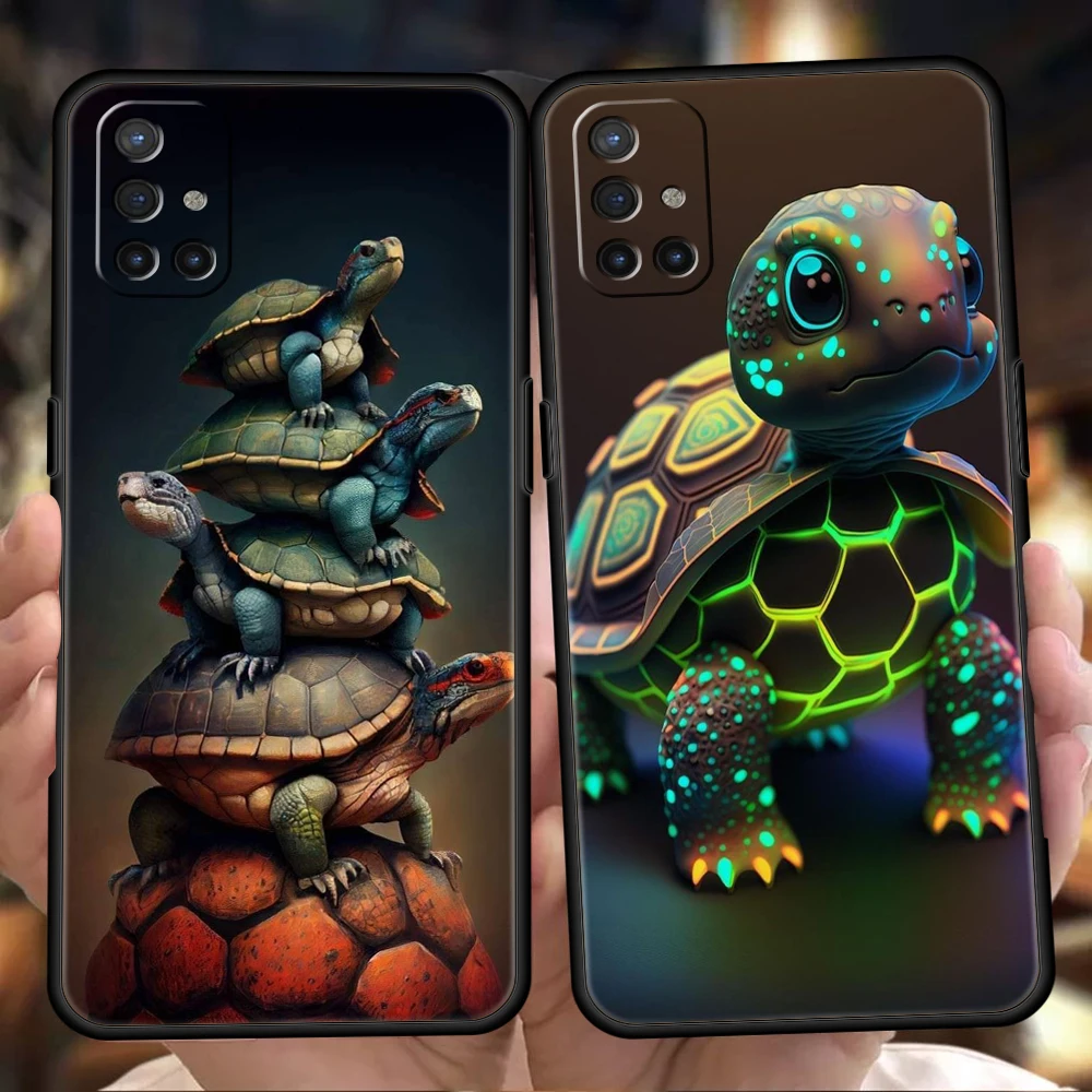 Cartoon Turtle Phone Case for Oneplus 11 10T Nord N100 N10 10 7 8 9 9R 7T 8T N200 CE 2 9RT Pro 5G Silicone Cover Shell Capas Bag