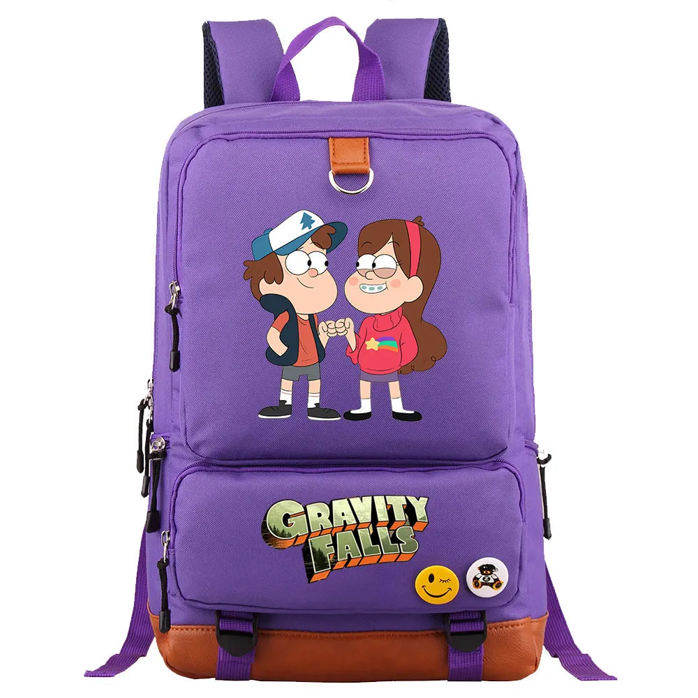  Gravity Falls Boys Girls Kids School Book Bags Women Bagpack Teenagers Men Laptop Travel Student Backpack