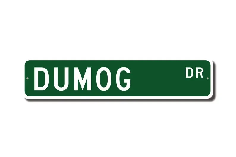 Dumog, Dumog sign, Dumog fan, Filipino wrestling, Dumog gift, wrestling fan, upright wrestling, Custom Street Sign, Quality Meta