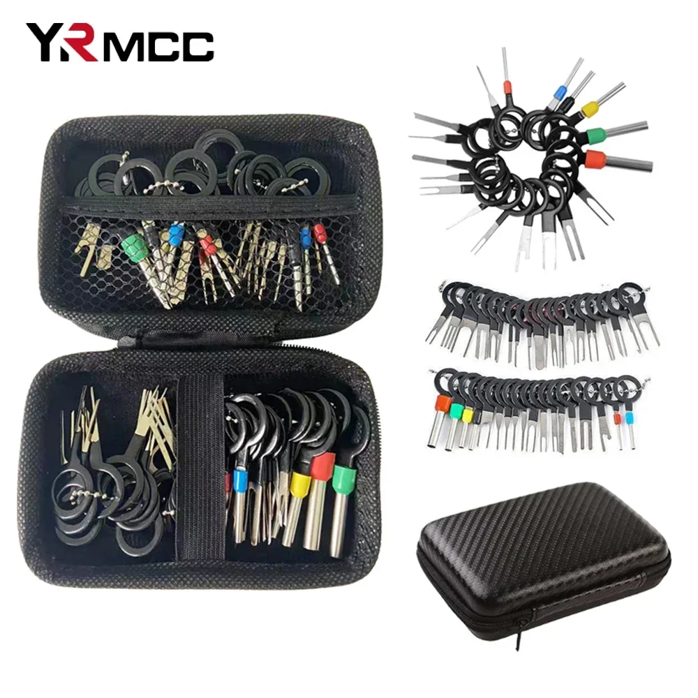 Auto Terminal Demontage Tools Kit Doos Draad Plug Pin Extractor Connector Extractor Pinnen Verwijderen Sets Terminal Plug Reparatie Tools