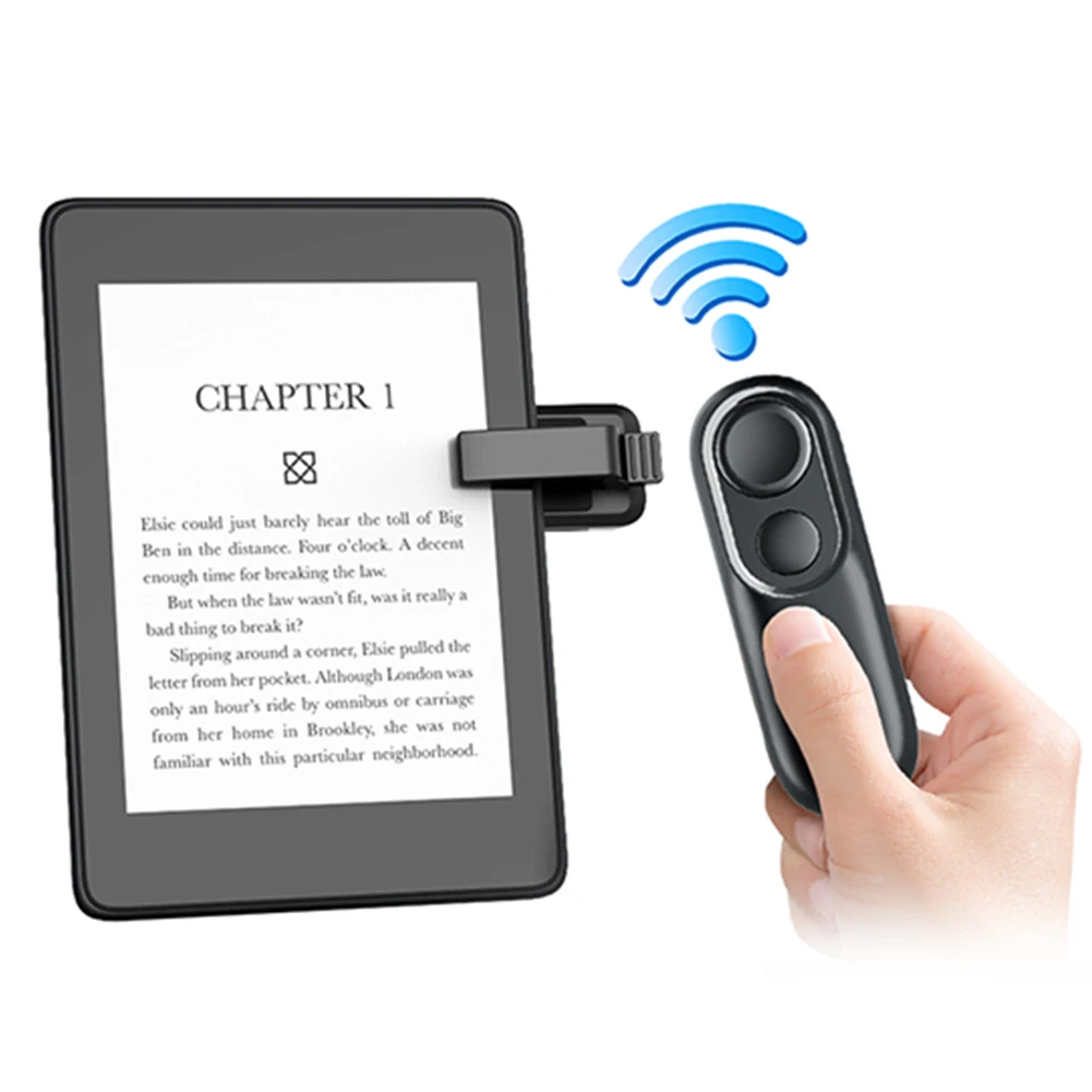 Remote Page Turner Phone Camera Video Record Remote Triggers Remote Photo and Video for Kindle Paperwhite Oasis Kobo EReaders