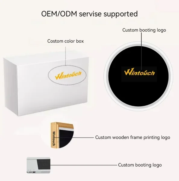 OEM Custom 23,6" Nft Round Screen Android 11.0 Crypto-Art Frame Wifi Video Foto Holz Smart Digital Token Nft Display Frame