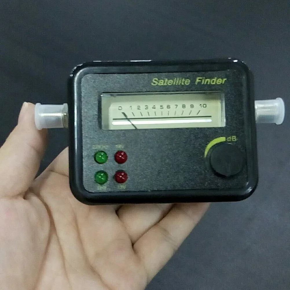 

Sf9503 Satellite Meter Digital Satellite Receiver Lcd Display Buzzer Attenuation Control Black Easy Carry