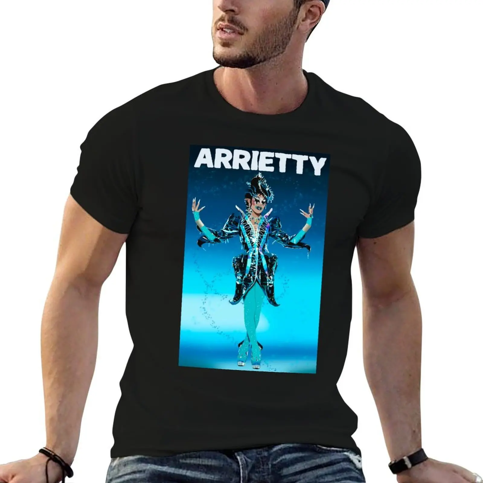 

ARIETTY T-Shirt man tshirt anime tshirt man t shirt heavy cotton T-shirt