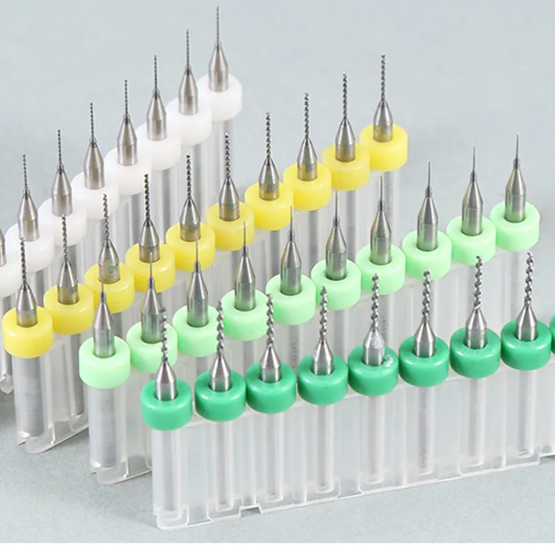 Broca de carboneto cimentado importado, broca de liga de aço tungstênio, PCB 0,2-6,5mm