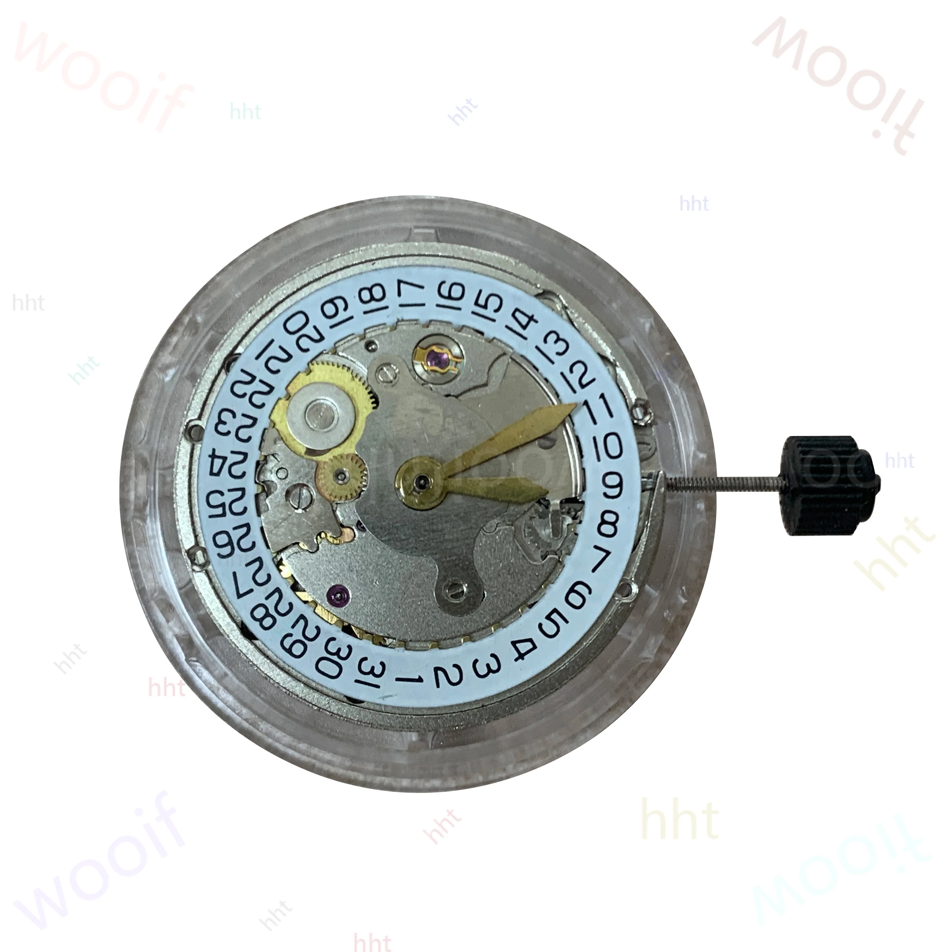 

824 automatic mechanical movement three-needle single calendar 2824 flower washing sandblasting automatic movement on the back