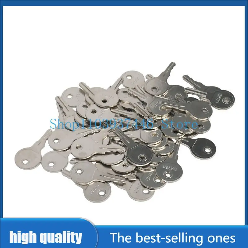 50PCS Keys CH751 20-0101 Compatible with Cargo Van Tool Box Pickup Shell Side Box Camper RV Door Pop-up Boat Display