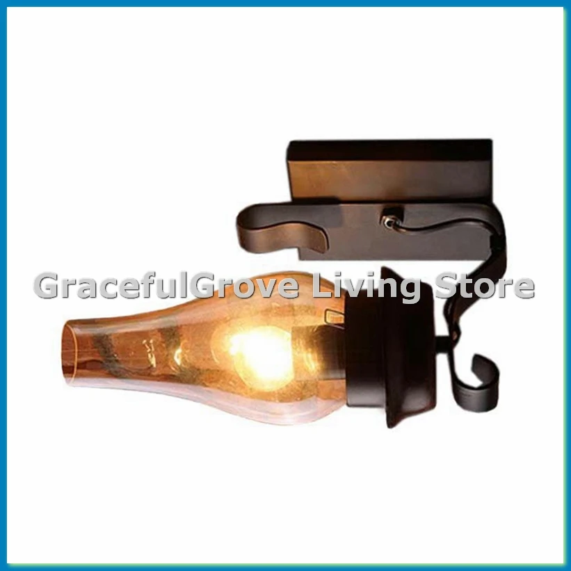 

Vintage Industrial Retro Wall Light Rustic Pulley Indoor Sconce Lamp Fixture for Bedroom Balcony Corridor Aisle Lights-ABFB