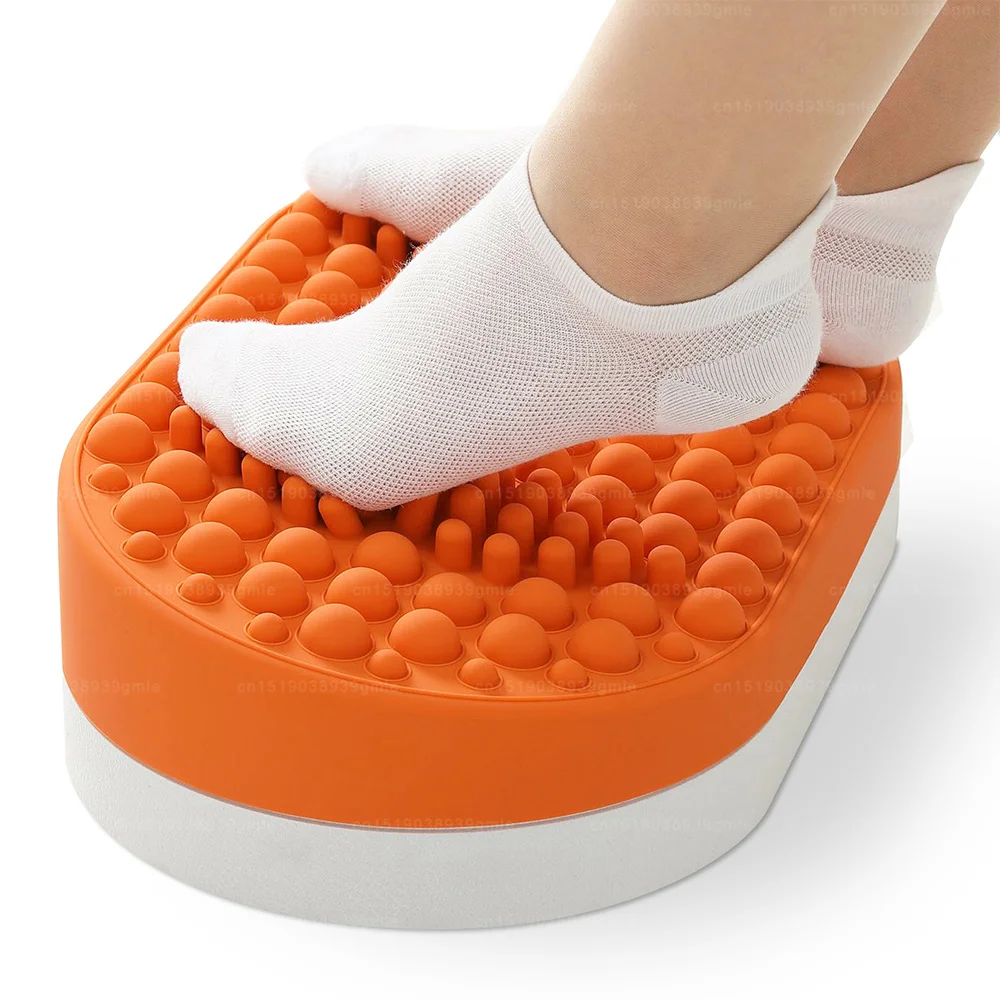 

Foot Rest for Under Desk At Work, Home Office Foot Stool, Ottoman Foot Massager Plantar Fasciitis Relief,soft Silicone Footrests