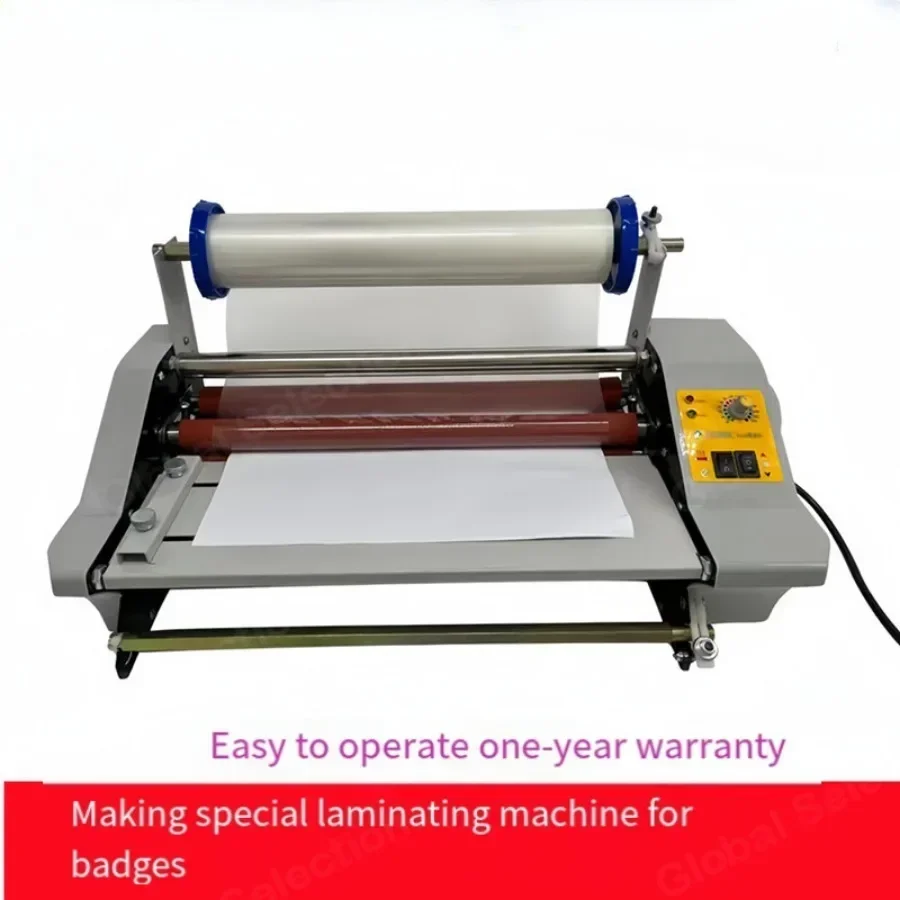 FM360S Photo Laminating Machine Electric Laminator Self-adhesive Crystal Label Hot&Cold Lamination Paper Book Laminating Machine