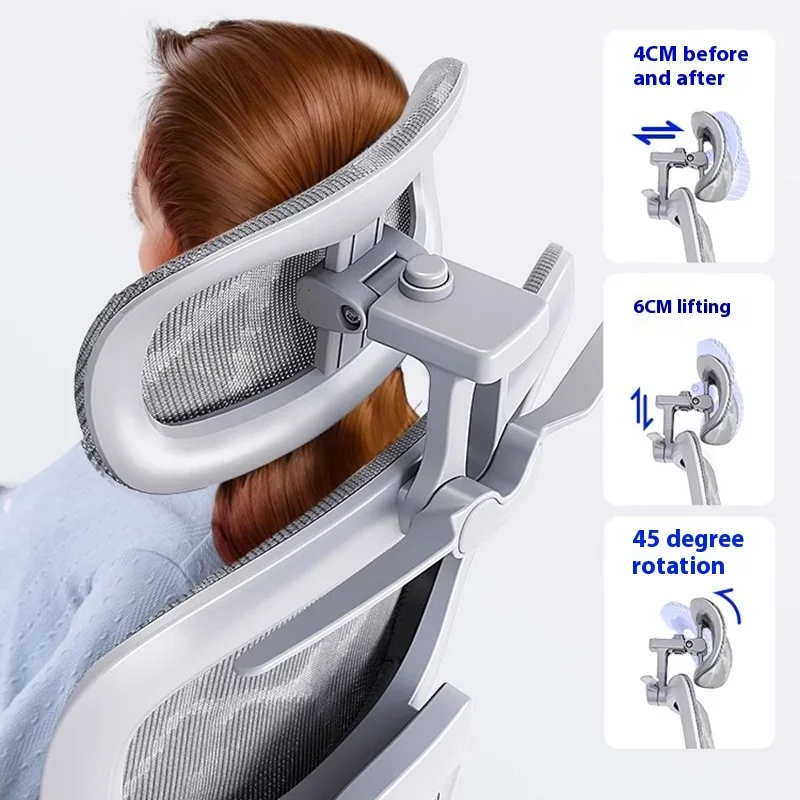 شبكة مريحة كرسي قوس القدم الراحة مقعد عمق تعديل الكراسي مسند الرأس مريح Sedia Ergonomica أثاث المكاتب