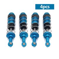 4pcs Metal Shock Absorber Damper for SCY 16101 16102 16103 1/16 RC Car Upgrade Parts