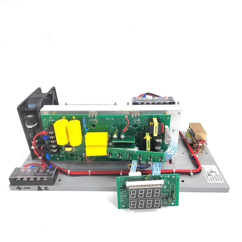 28KHZ 1000W 220V Digital Ultrasonic Generator PCB Circuit Board With 17PCS 60W Sensors For Ultrasonic Dishwasher