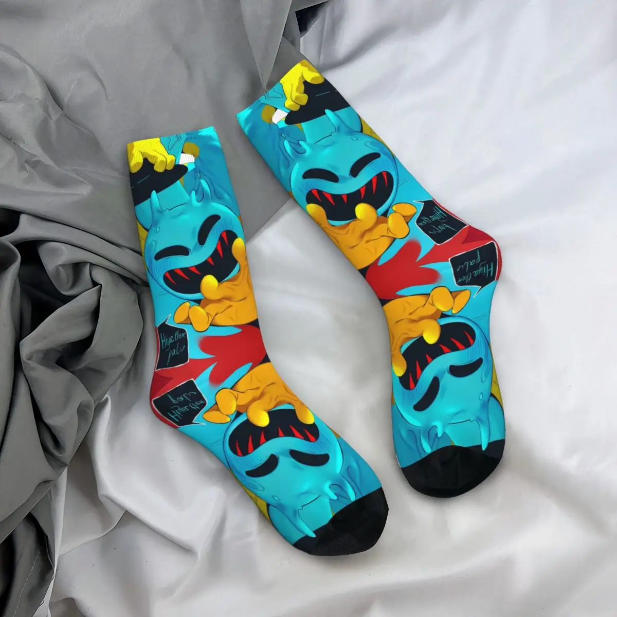 

Всесезонные чулки для экипажа Doey Doughman Horror Pianosaurus (36) носки модные длинные носки аксессуары для мужчин женщин подарки