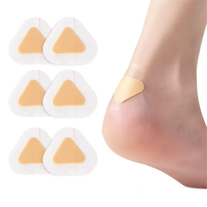 10pcs Foam Heel Protector Foot Patches Adhesive Blister Pads Heel Liner Shoes Stickers Pain Relief Plaster Foot Inserts Grips