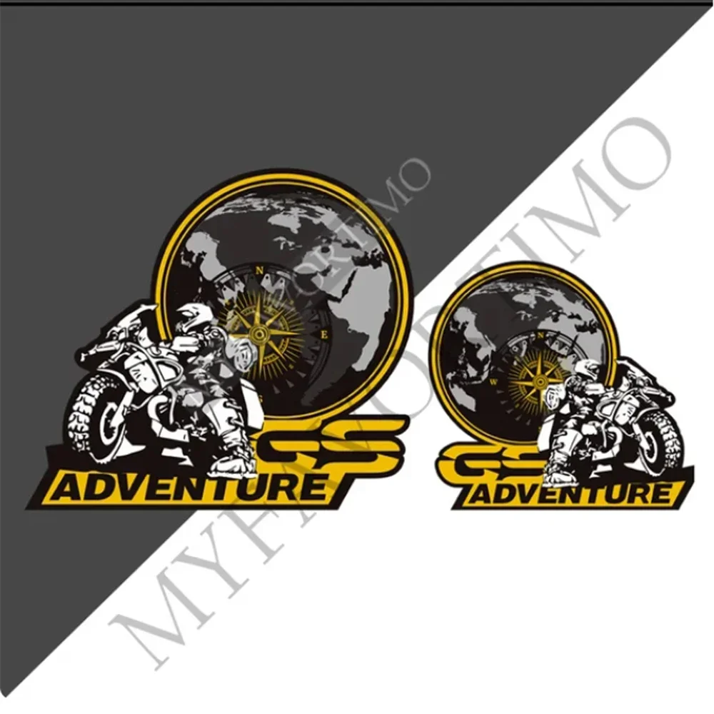 

For BMW R1250GS R1200gs F850gs F800gs F750gs F650GS R1100GS GS GSA HP Stickers Trunk Luggage Aluminium Cases Topcase Adventure