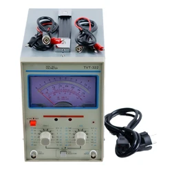 TVT-322 Dual Channel Milivoltmeter Double Needle Millivoltmeter New Design High Quality Pointer Voltage Measuring Instruments