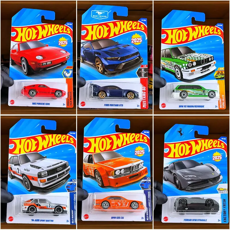 

Чехол Hot Wheels P 2025, серия Mainline Bmw Porsche New Ferrari Sf90 Stradale и т. д. Модель автомобиля 25P в масштабе 1/64
