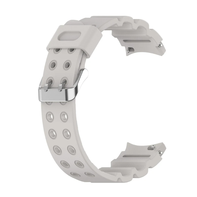 Smartwatch 실리콘 팔찌 스트랩 Sweatproof 조절 가능한 손목 밴드 시계 6/4 classic5 3 41mm 퀵 릴리스 벨트