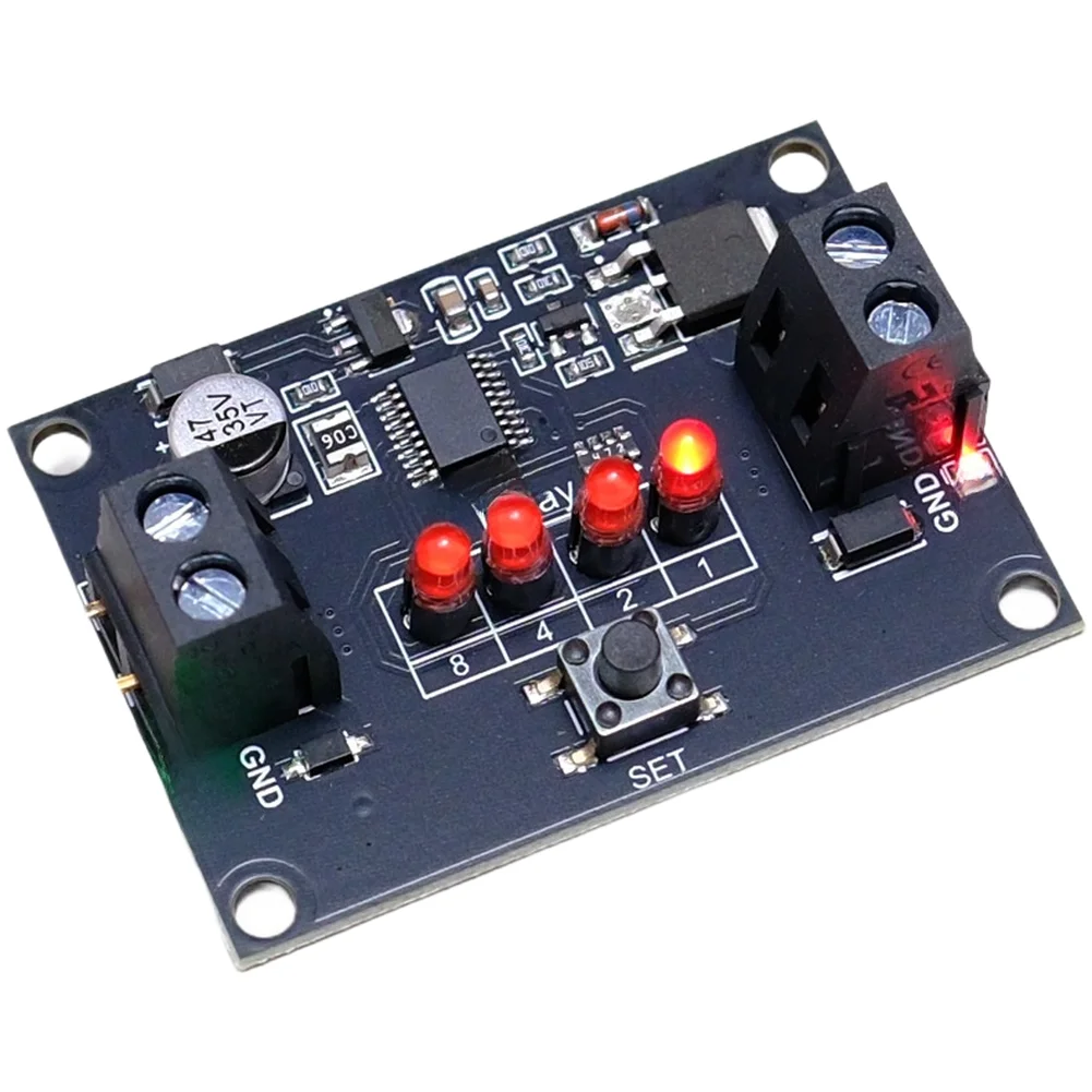 1pc Vibration Sensing Switch Module Shuts Off After A Delay Due Vibration Detection High Sensitivity Vibration Detection