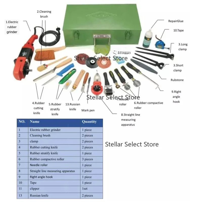 

Rubber Conveyor Belt Splicing Tool Kits