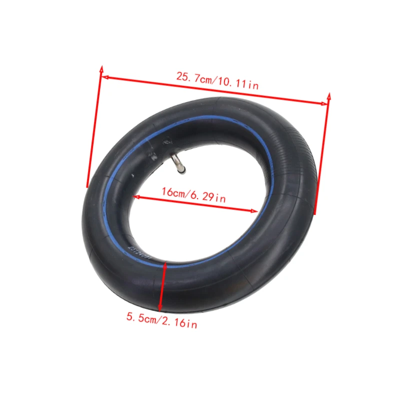Inflatable Rubber Pneumatic CST Tire Scooter Tyre Wheel 90/65-6.5 11 Inches Off  Road Tire Scooter Tire Inner Tube Camera