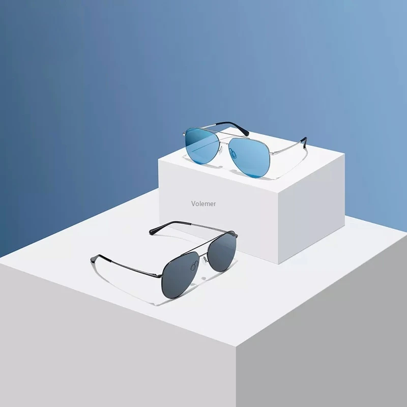 Xiaomi Mijia-gafas de sol polarizadas para hombre y mujer, lentes de sol polarizadas con piloto, para conducir, para viajes al aire libre