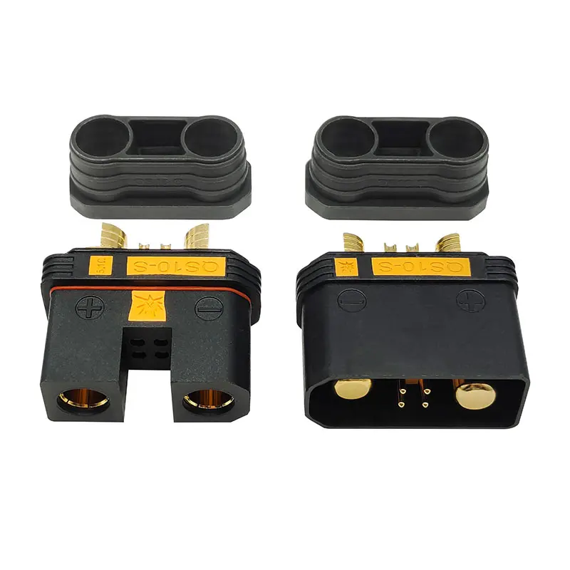 100A-240A 750W QS10-S Power Inlet Socket 4AWG PA Shell Connector for RC Model Car Power Supply Accessaries Male Female Plug