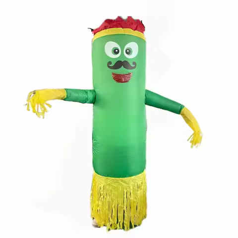 Magic Alien Halloween Funny Swinging Man Inflatable Party Clothes Funny Wave Inflatable Swinging Man Clothes