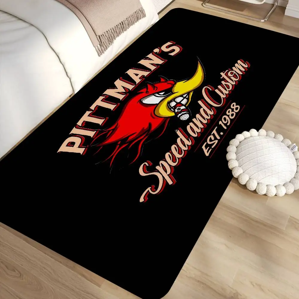 

Mr H-Horsepower Kitchen Mat Cheaper Anti-slip Modern Living Room Balcony Printed Modern Home Decor