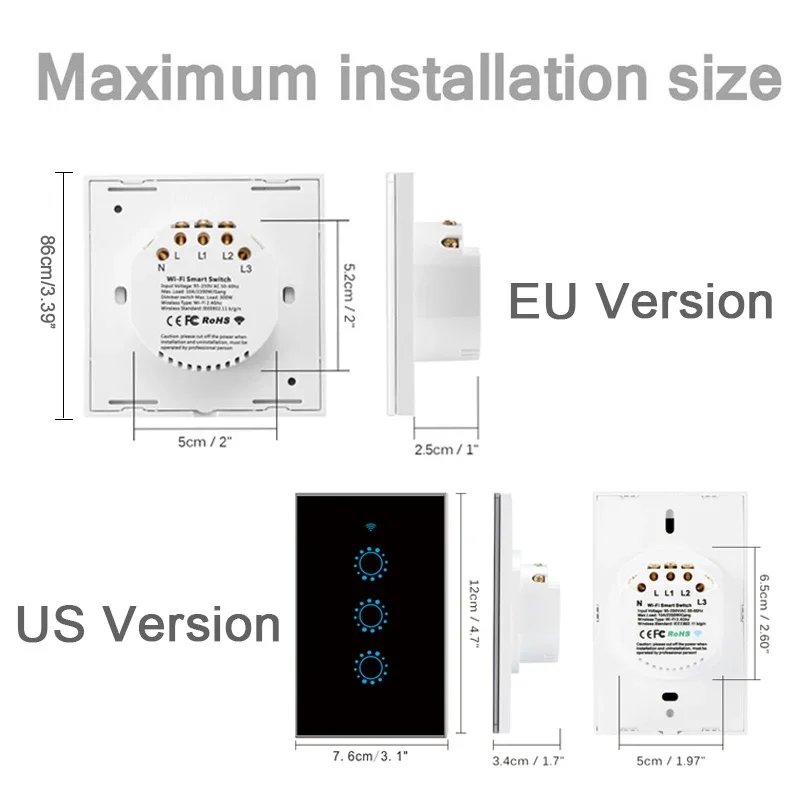 Tuya Smart Life الاتحاد الأوروبي الولايات المتحدة واي فاي الستار التبديل أعمى التبديل ، الأسطوانة مصراع المحرك الكهربائي التبديل جوجل المنزل اليكسا صدى التحكم الصوتي