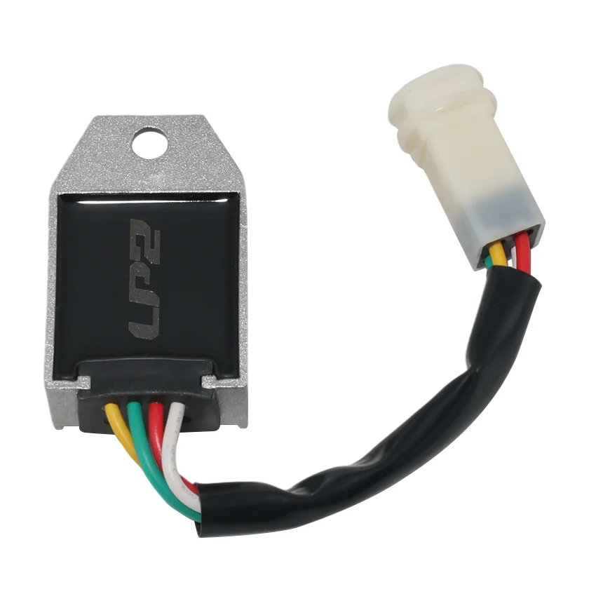 Motorcycle Rectifier Voltage Regulator with Plug For Yamaha YFM200 YFM200DX YFM 200 DX Moto-4 1989 -1990 YFB250 Timberwolf 2WD