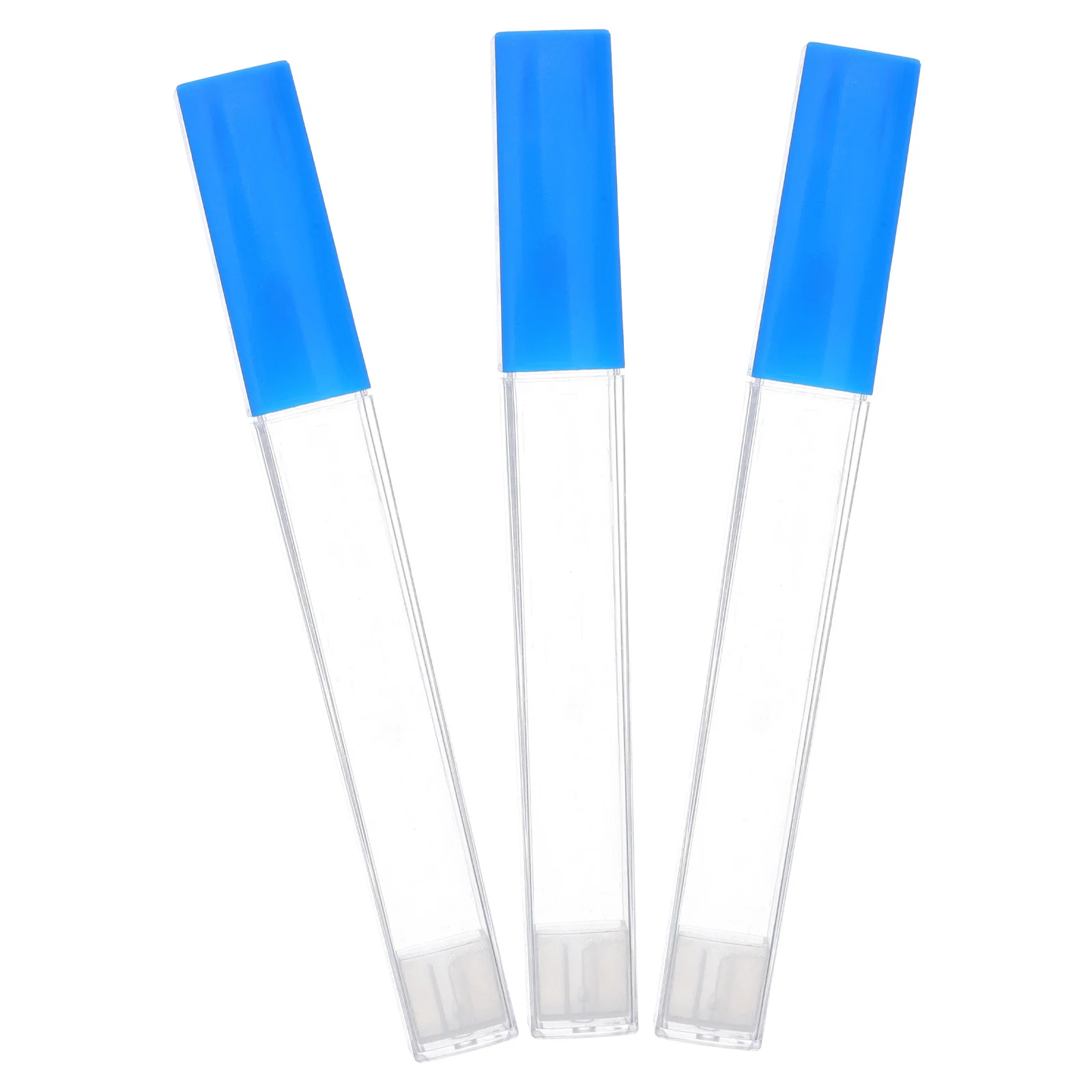 

3pcs Thermometer Protection Tube Simple Design Body Temperature Storage Holder Portable Thermometer Case For Glass Oral