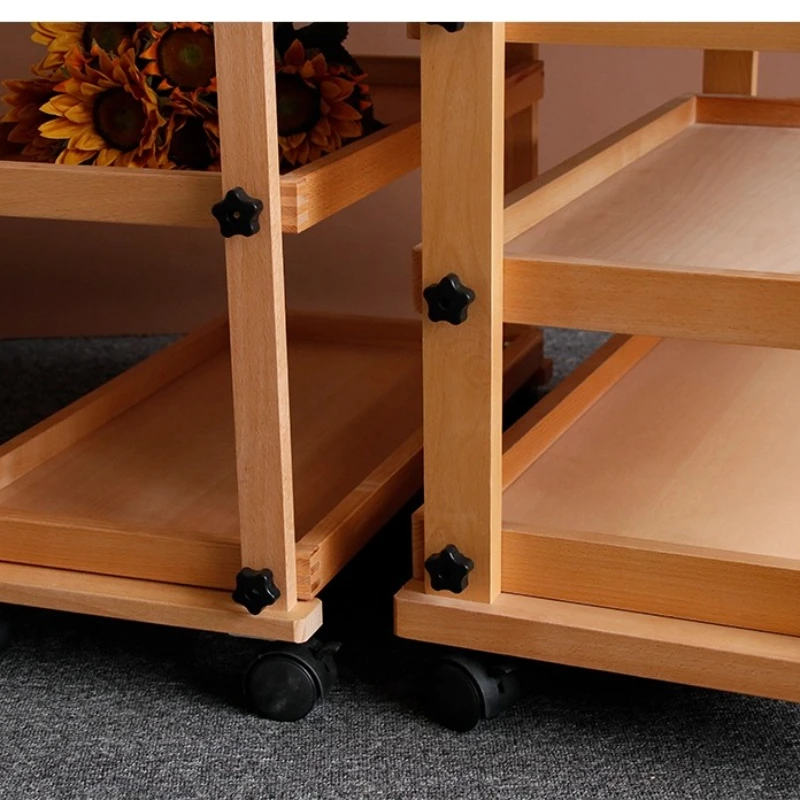 Kép 7: Three-tier Mesterkedés Cséza imported Bukovina Festés ecsettel birtokosa multi-function Mintázat Deszka Munkaeszköz Szervező számára haza Műterem