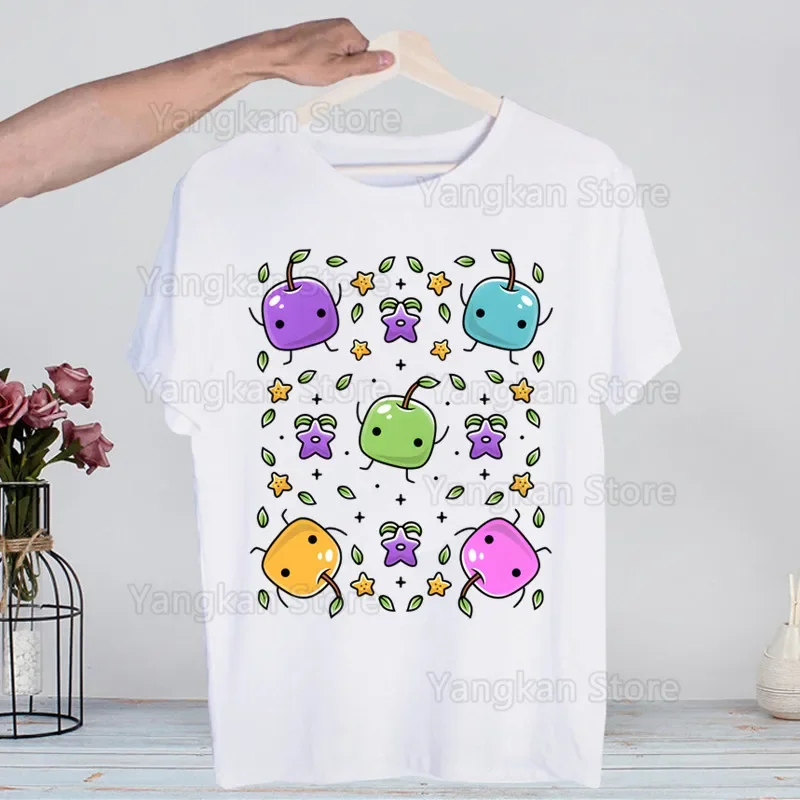

Stardew Valley T Shirt Men Retro Washed Tops Tees Harajuku Tshirt Streetwear Hip Hop Male T-shirts