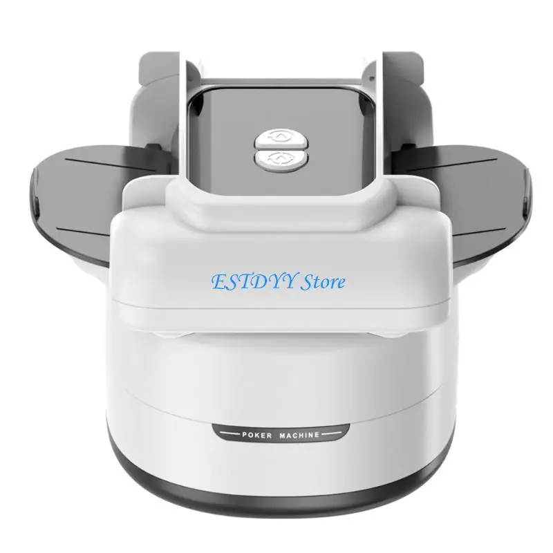 

G6DE Quiet Shufflers Automatic Card Shufflers Easy to Operate Handle 4 Decks Silently Constructed from Plastic