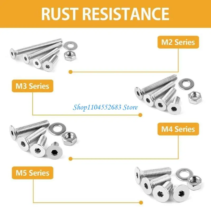 Y6GD Industrial Screw Set Massive Screw Set 950pcs/set Perfect for Various Projects