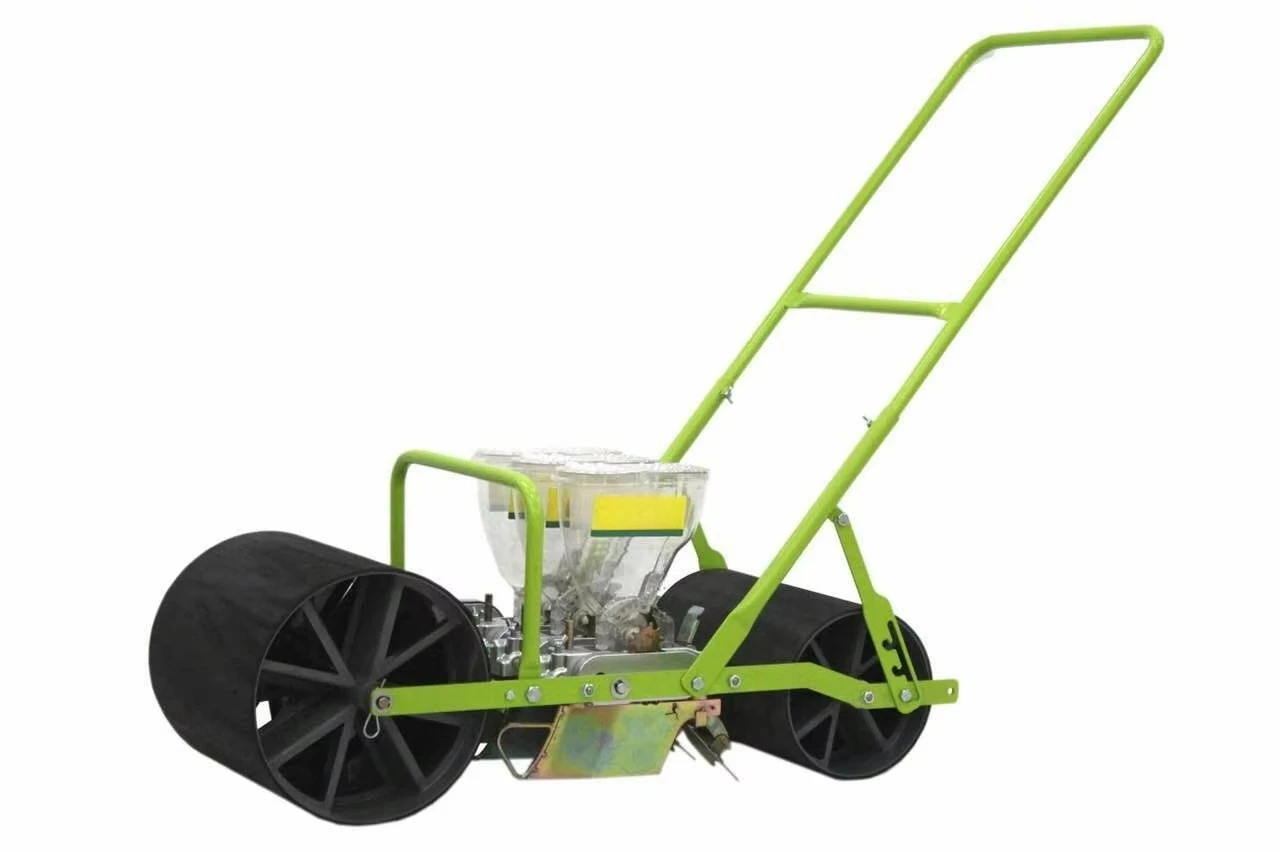 Mini Garden Vegetable Seeder Machine Hand Push Planter-Easy to Operate 1-6 Rows for Cabbage Radish & More